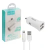 Incarcator Auto Hoco Z12 2xUsb+ Cablu Lightning