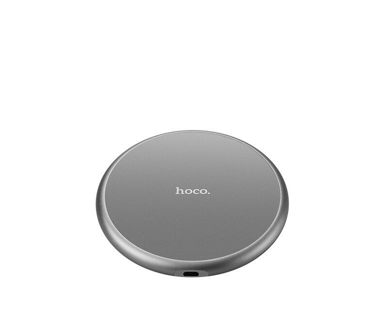 Incarcator Wireless Hoco Round Gri CW3A thumb