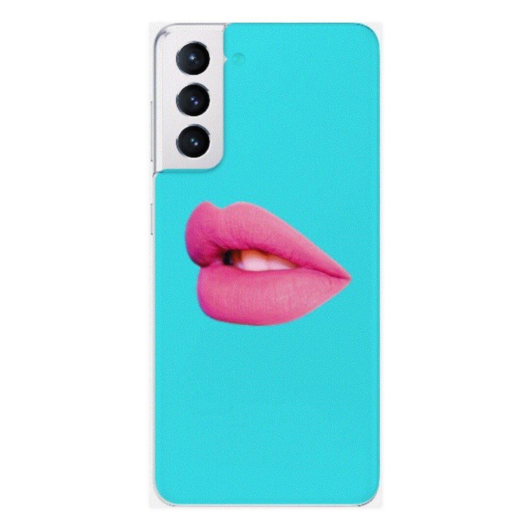 Husa Fashion Mobico pentru Samsung Galaxy S21 Pink Lips thumb