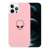 Husa Fashion Mobico pentru iPhone 13 Pro Max Pink Alien