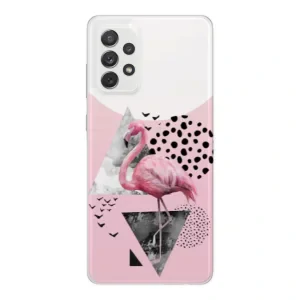 Husa Fashion Mobico pentru Samsung Galaxy A52/A52 5G Flamingo