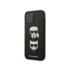 Husa Cover Karl Lagerfeld Saffiano Karl&amp;Choupette pentru iPhone 13 Pro Black