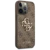 Husa Cover Guess PU 4G Metal Logo pentru iPhone 13 Pro Brown