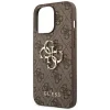 Husa Cover Guess PU 4G Metal Logo pentru iPhone 13 Pro Brown