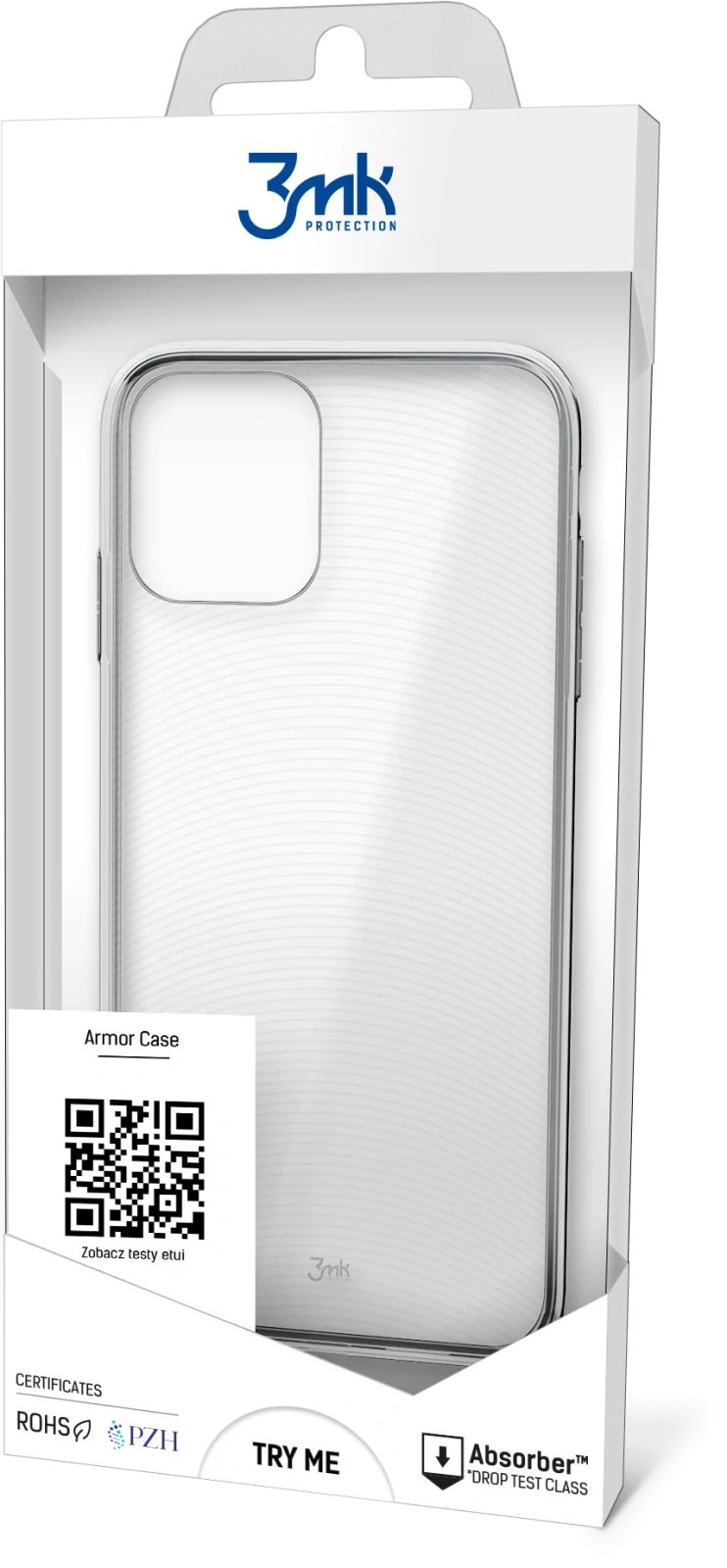 Husa Silicon Armor Transparenta 3MK pentru iPhone 11 Pro thumb