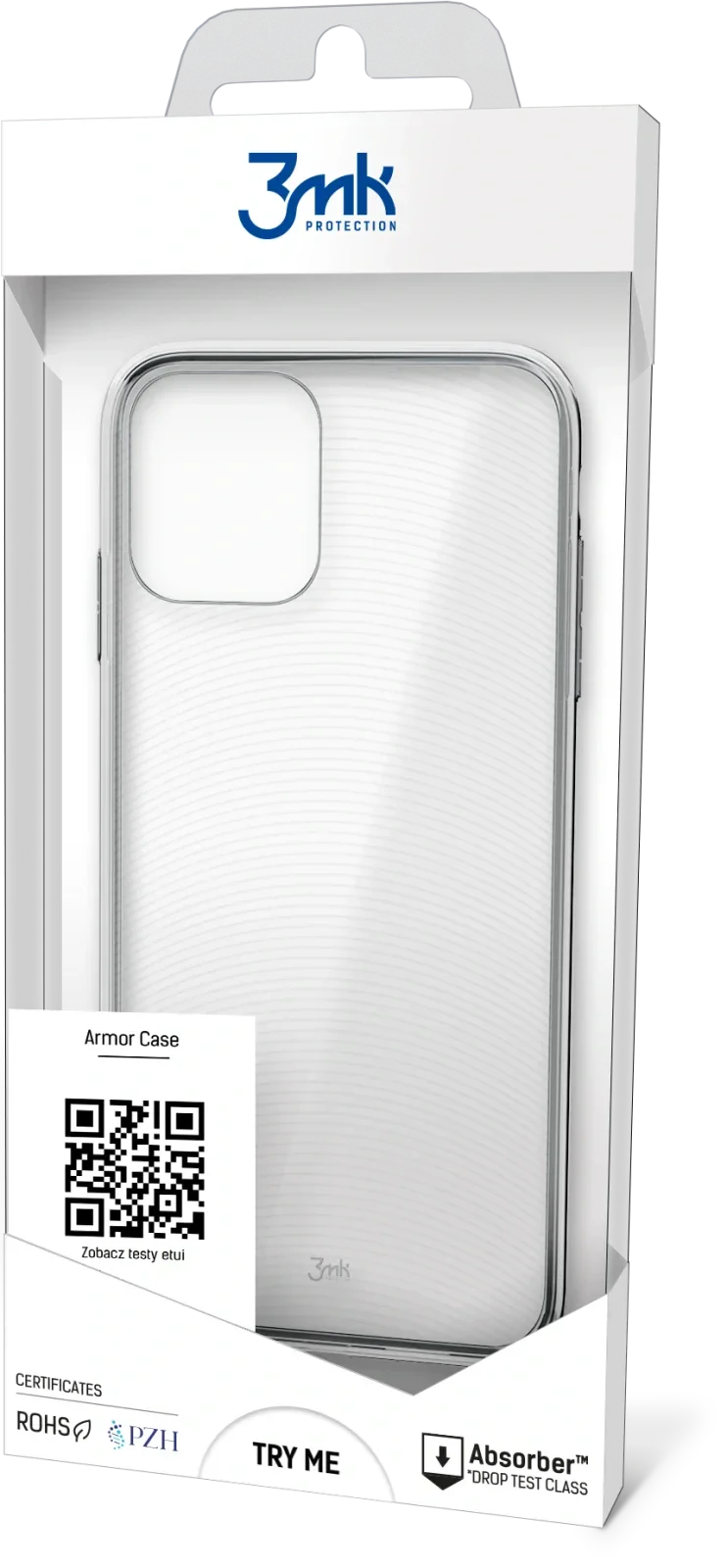 Husa Silicon Armor Transparenta 3MK pentru iPhone 12 Pro Max