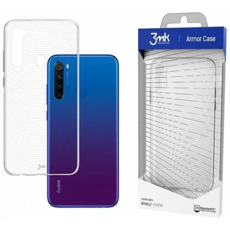 Husa Silicon Armor Transparenta 3MK pentru Xiaomi Redmi Note 8T