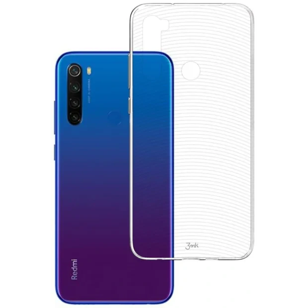 Husa Silicon Armor Transparenta 3MK pentru Xiaomi Redmi Note 8T