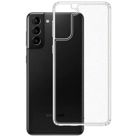 Husa Silicon Armor Transparenta 3MK pentru Samsung Galaxy S21