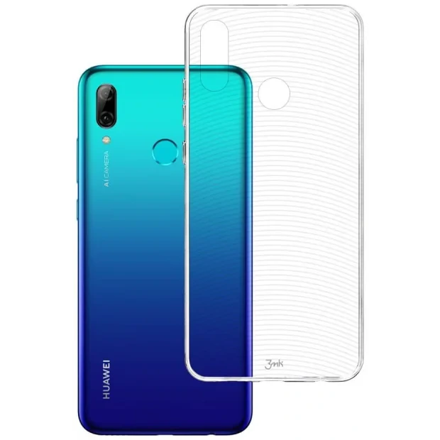 Husa Silicon Armor Transparenta 3MK pentru Huawei P Smart Plus 2019