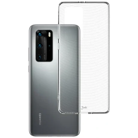 Husa Silicon Armor Transparenta 3MK pentru Huawei P40 Pro