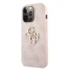 Husa Cover Guess Silicone Metal Logo pentru iPhone 13 Pro Max Pink