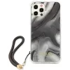 Husa Cover Guess Marble Stripe pentru iPhone 12/12 Pro Grey