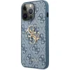 Husa Cover Guess Silicone Metal Logo pentru iPhone 13 Pro Max Blue