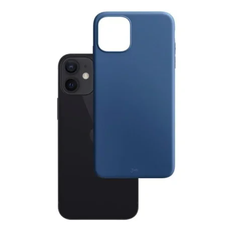 Husa Cover Silicon Mat 3mk pentru iPhone 13 Albastru
