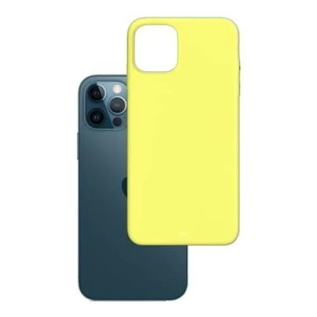 Husa Cover Silicon Mat 3mk pentru iPhone 13 Pro Lime