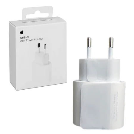 Incarcator Retea compatibil Apple MHJE3ZM/A USB-C 20W Alb thumb