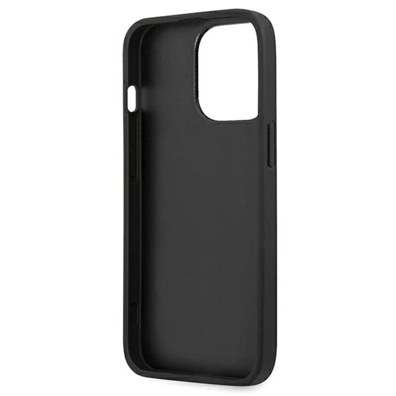 Husa Cover Karl Lagerfeld Liquid and Choupette Leather pentru iPhone 13 Pro Black thumb