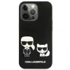 Husa Cover Karl Lagerfeld Liquid and Choupette Leather pentru iPhone 13 Pro Black