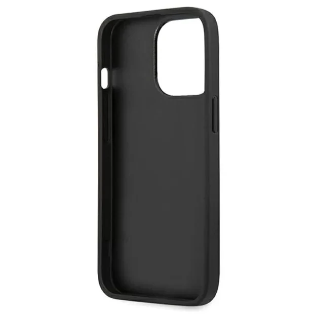 Husa Cover Karl Lagerfeld Liquid and Choupette Leather pentru iPhone 13 Pro Max Black