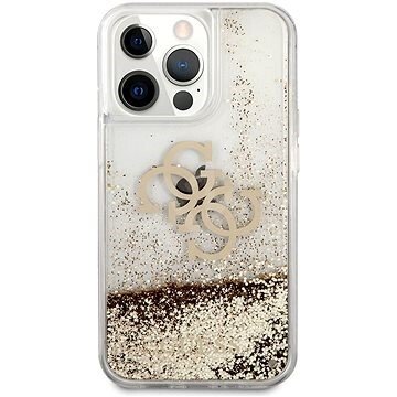 Husa Cover Guess Liquid Glitter pentru iPhone 13 Pro Gold thumb