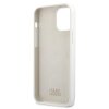 Husa Cover Karl Lagerfeld Choupette Head Silicone pentru iPhone 12/12 Pro White