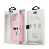 Husa Cover Karl Lagerfeld Full Glitter Karl Head pentru iPhone 13 Pink