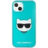 Husa Cover Karl Lagerfeld TPU Choupette Head pentru iPhone 13 Blue