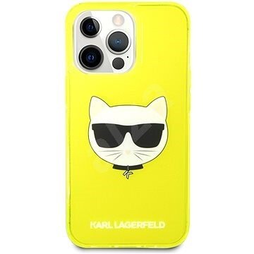 Husa Cover Karl Lagerfeld TPU Choupette Head pentru iPhone 13 Pro Yellow thumb