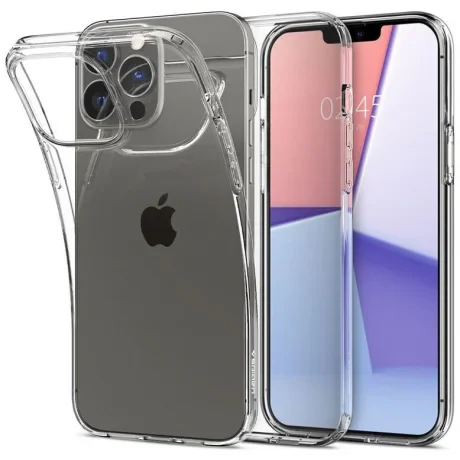 Husa Cover Silicon Mat 3mk pentru iPhone 13 Pro Max Transparent