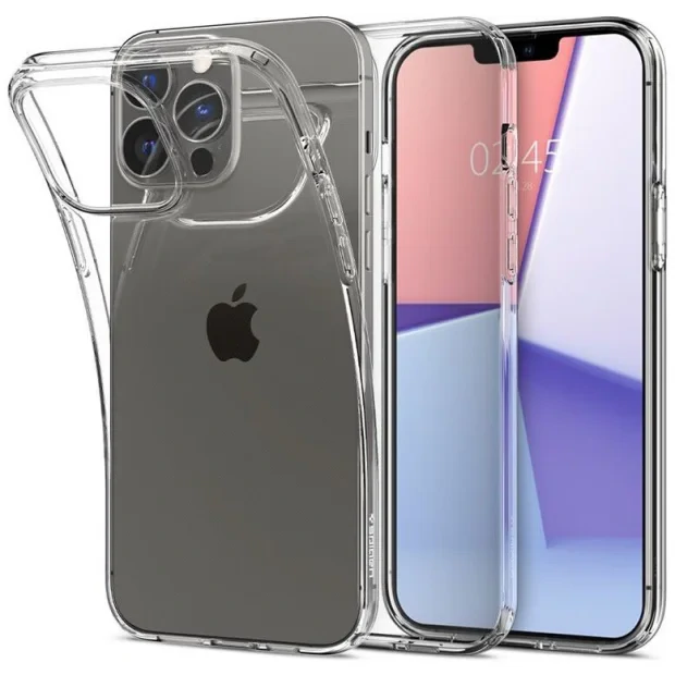 Husa Cover Silicon Mat 3mk pentru iPhone 13 Pro Max Transparent