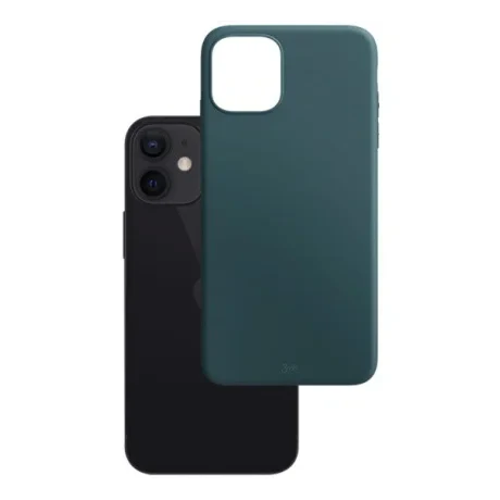 Husa Cover Silicon Mat 3mk pentru iPhone 13 Verde