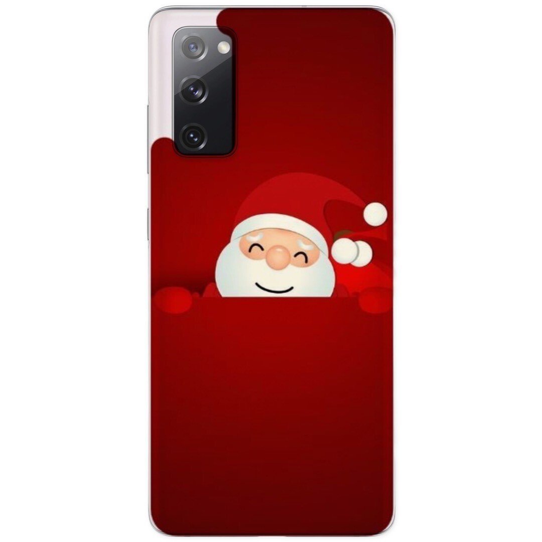 Husa Fashion Mobico pentru Samsung Galaxy S20 FE Red Santa thumb