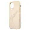 Husa Cover Guess PU Saffiano Vintage Script Pentru iPhone 12/12 Pro Gold