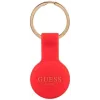 Husa Guess Liquid Silicone Classic Logo AirTag  Red