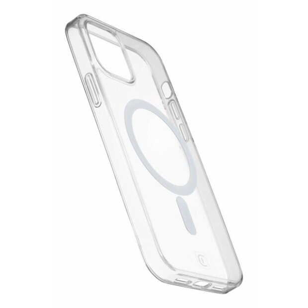 Husa Cover Cellularline GlossMag pentru iPhone 12/12 Pro Transparent