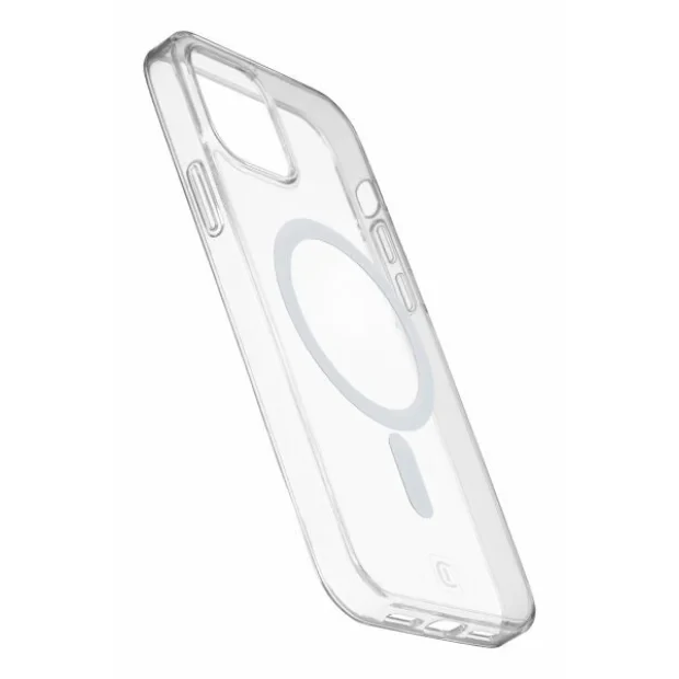 Husa Cover Cellularline GlossMag pentru iPhone 12/12 Pro Transparent