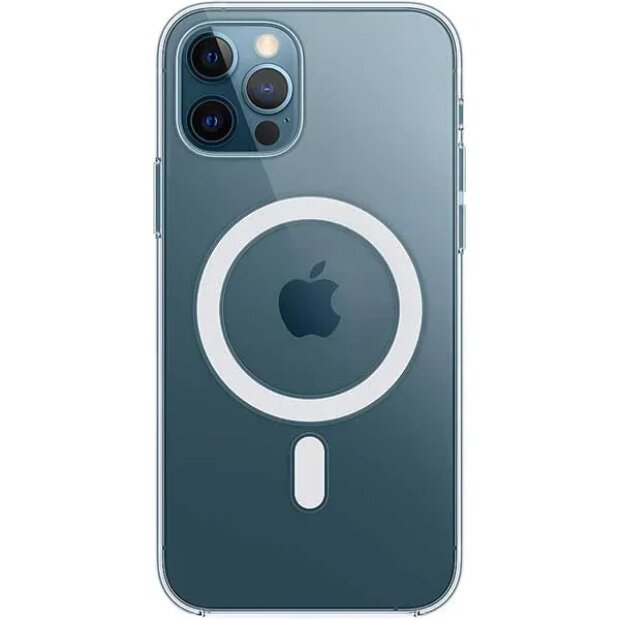 Husa Cover Cellularline GlossMag pentru iPhone 12/12 Pro Transparent