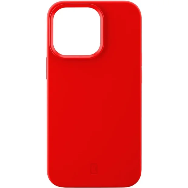 Husa Cover Cellularline Silicon Soft pentru iPhone 13 Pro Rosu