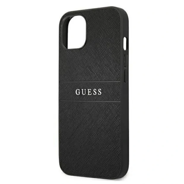 Husa Cover Guess Leather Saffiano pentru iPhone 13 Mini Black