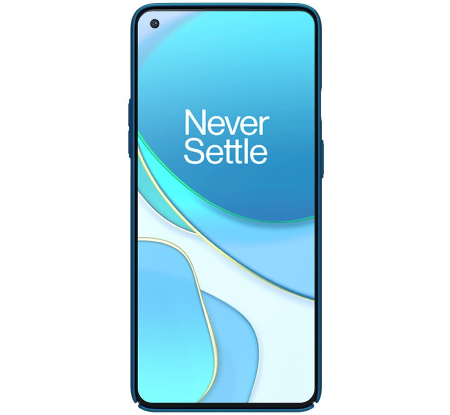 Husa Cover Nillkin Super Frosted pentru OnePlus 8T Albastru thumb