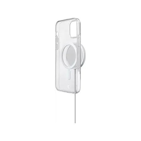 Husa Cover Cellularline GlossMag pentru iPhone 12 Pro Max Transparent
