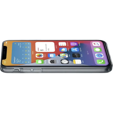 Husa Cover Cellularline Hard Clear Duo pentru iPhone 12 Pro Max Transparent