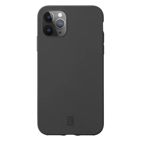 Husa Cover Cellularline Silicon Soft pentru iPhone 12 Pro Max Negru