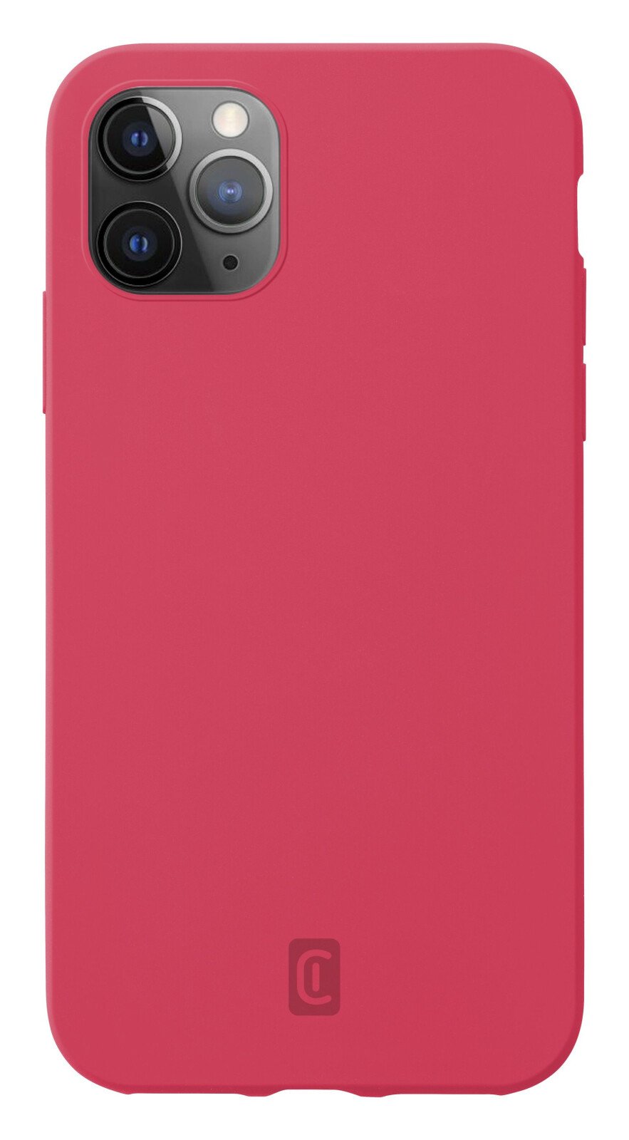Husa Cover Cellularline Silicon Soft pentru iPhone 12/12 Pro Portocaliu thumb