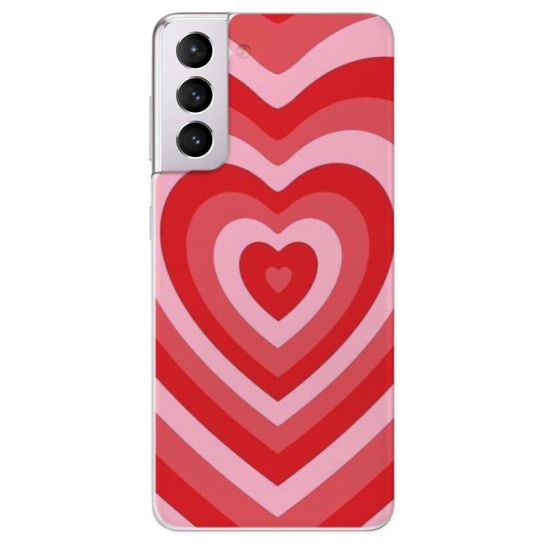 Husa Fashion Mobico pentru Samsung Galaxy S21 Red Heart thumb