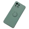 Husa Cover Silicon Finger Grip pentru Xiaomi Mi 11 Lite 4G/5G Verde