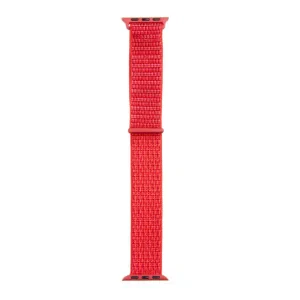 Curea ceas Textil Tactical pentru Apple Watch 1/2/3/4/5/6/SE 38/40/41mm Rosu