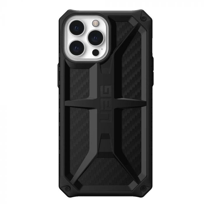 Husa Cover UAG Monarch Carbon Fiber pentru iPhone 13 Pro Max Black thumb