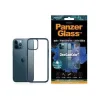 Husa Cover Panzer Clear Case pentru iPhone 12 Pro Max Albastru